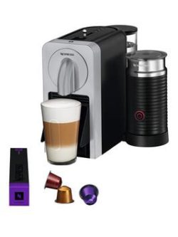 Nespresso Prodigio &Amp; Milk By Magimix Coffee Machine - Silver